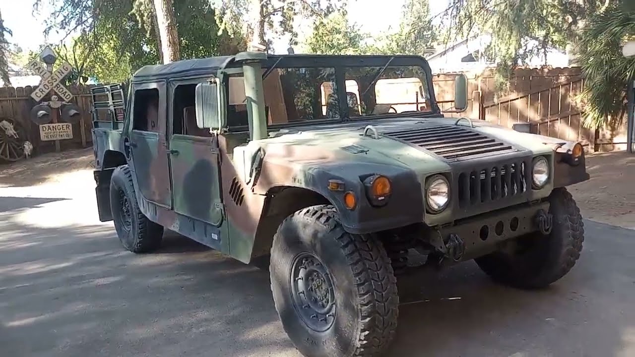 My 1992 M998 Humvee HMMWV