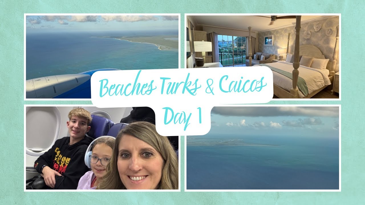 Beaches Turks & Caicos Day 1 - Travel Day: Our Airplane Scare!