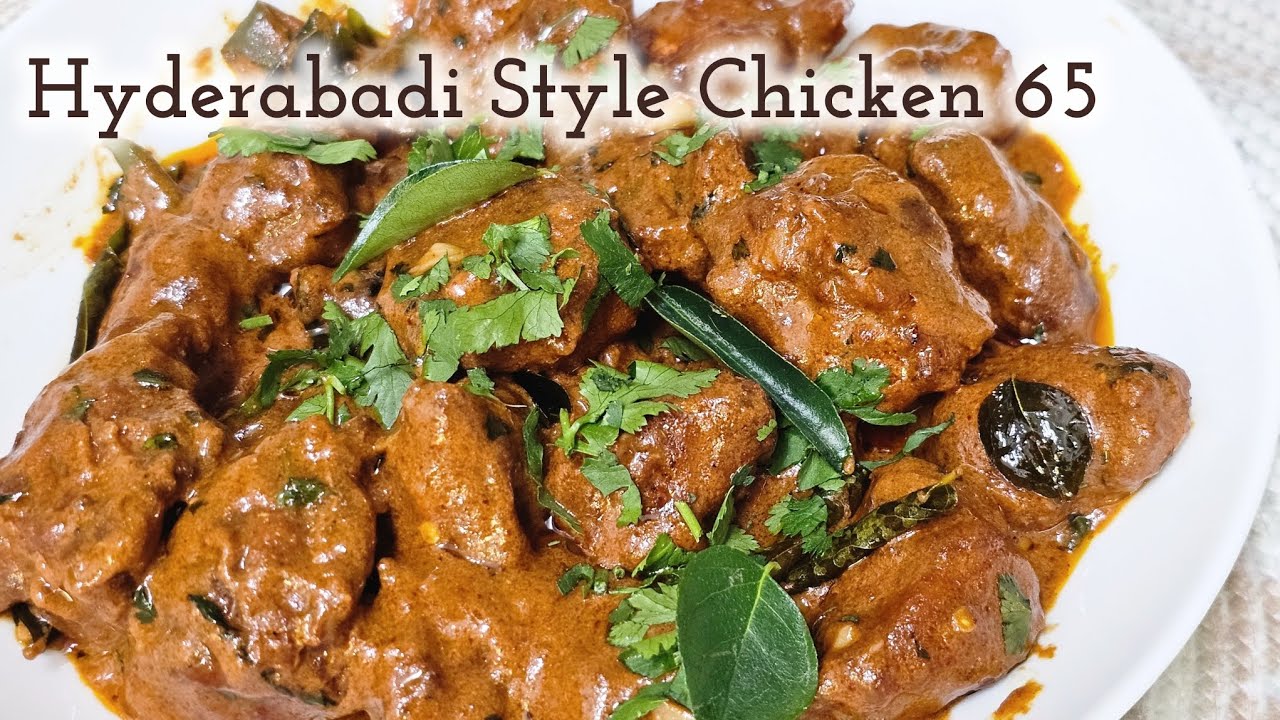 Hyderabadi Chicken 65 | Authentic Restaurant Style Recipe 