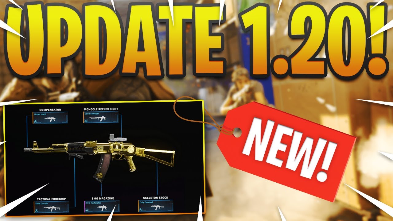CALL OF DUTY: MODERN WARFARE UPDATE 1.20 IS HERE!