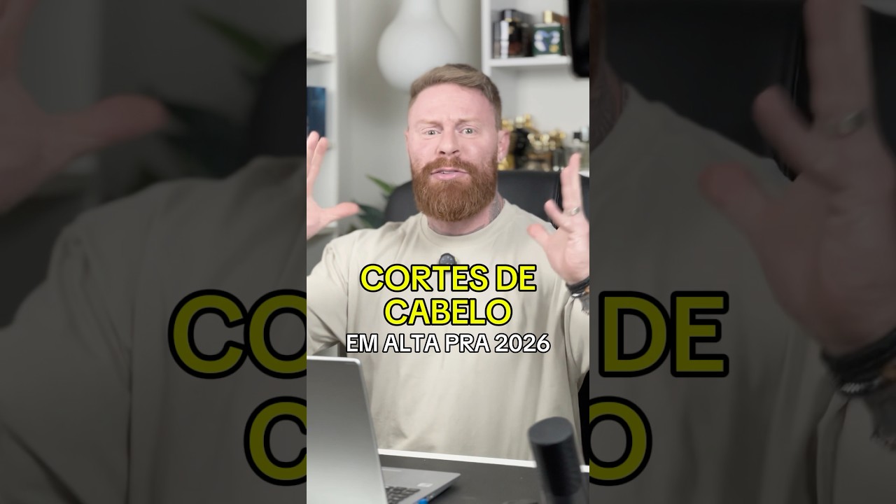 Os CORTES MASCULINOS em alta pra 2026 🔥