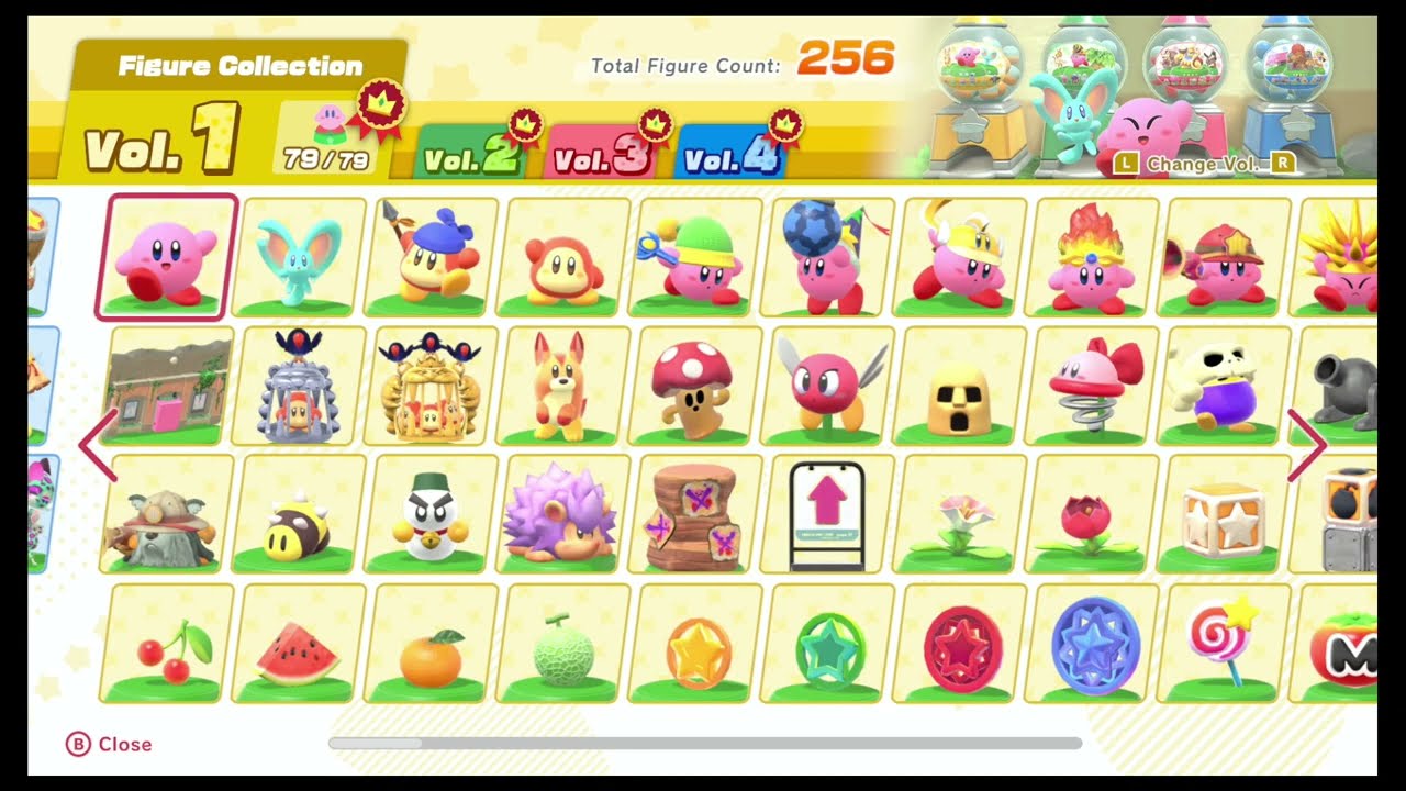 All Gotcha Capsules | Kirby and the Forgotten Land