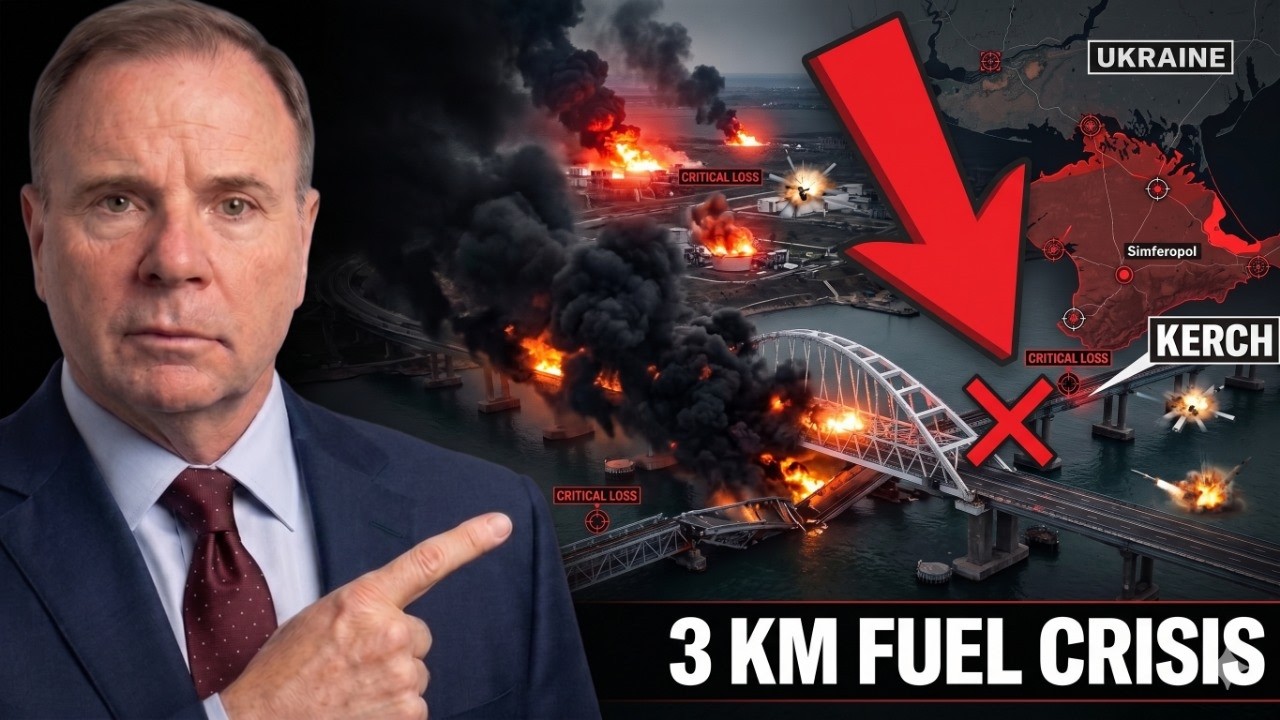 Ukraine CUTS Crimea&rsquo;s Supply Lifeline in 3 KM Fuel Crisis &mdash; Russia Nears COLLAPSE | Ben Hodges