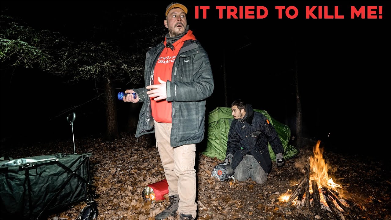 (GONE WRONG) EVIL ENTITY TRIED TO KILL ME WHILE CAMPING in the HAUNTED FOREST