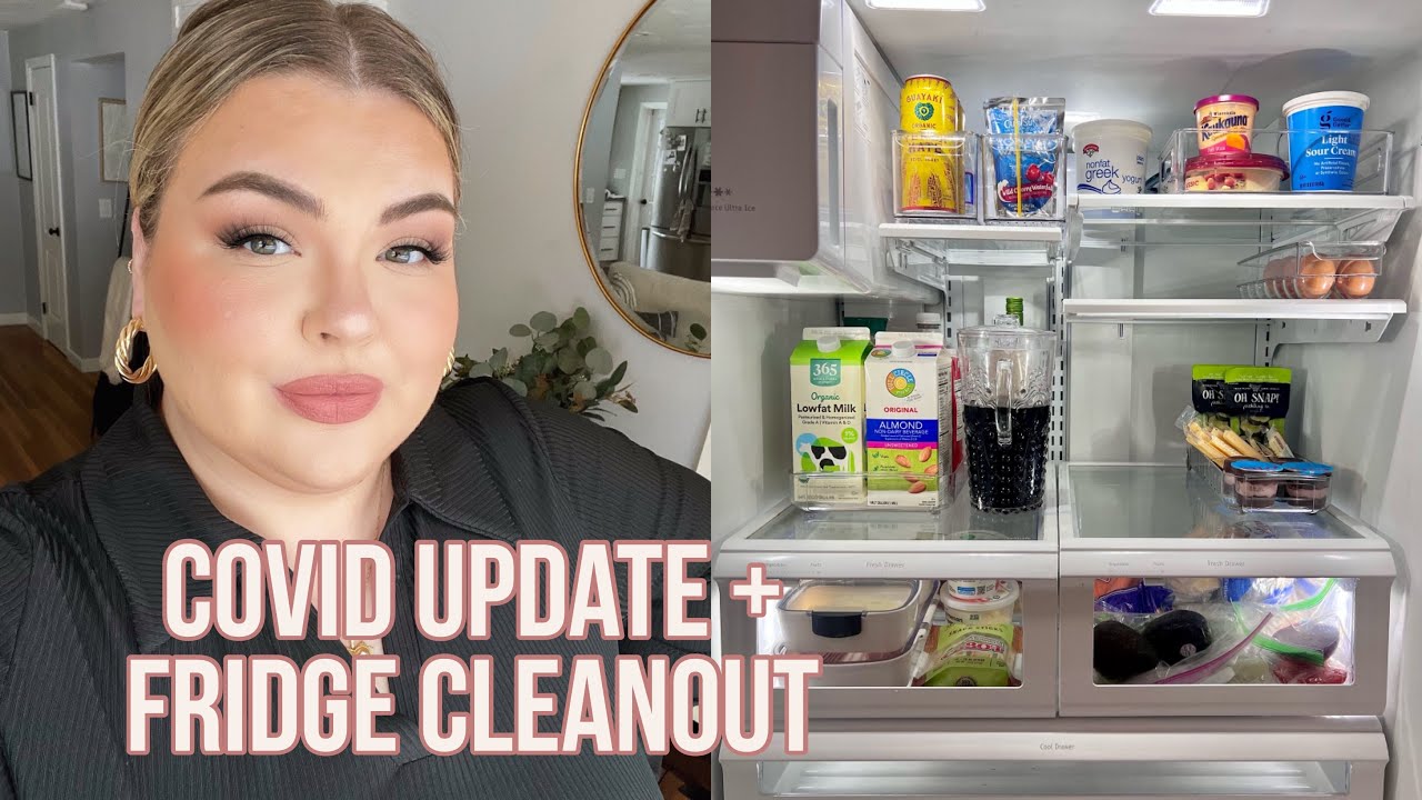 covid update + fridge cleanout / organization | vlog