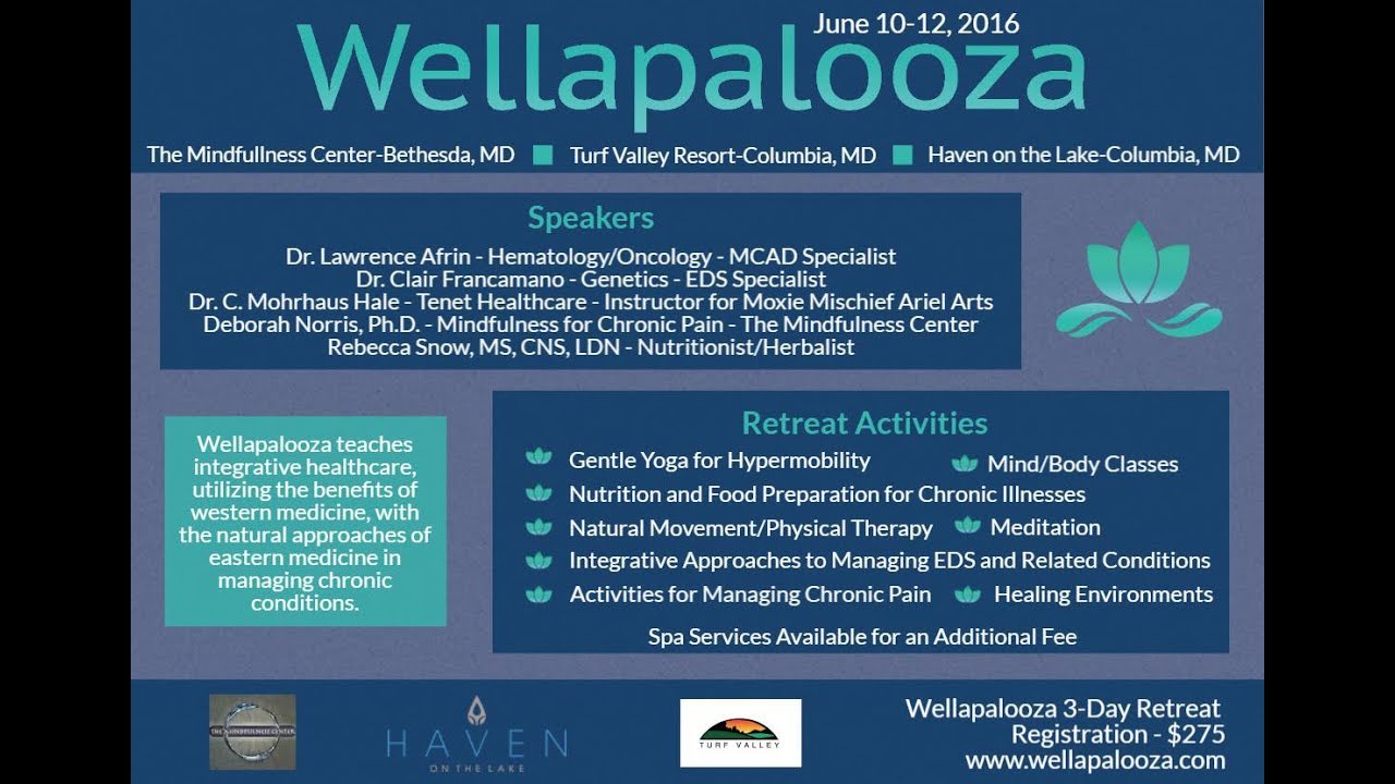 Wellapalooza 2016 - 'Mast Cell Activation Disease: Current Concepts' with Lawrence Afrin, M.D.