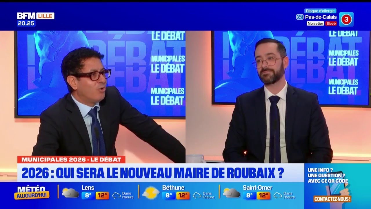 D&eacute;bat Roubaix : &eacute;change houleux ente Karim Amrouni et David Guiraud