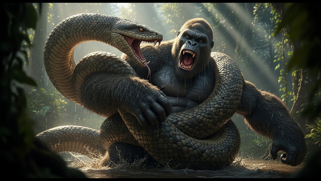 King Kong vs Titanoboa | The Most Dangerous Hunt Yet: Giant Snake Attack