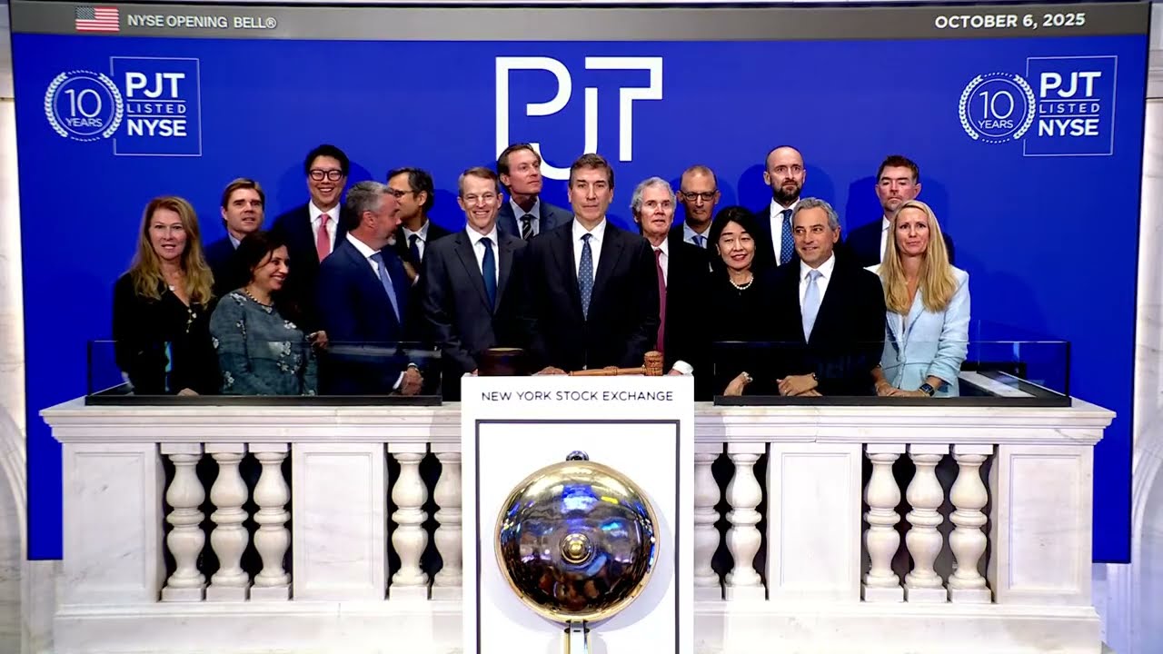 PJT Partners (NYSE: PJT) Rings The Opening Bell&reg;