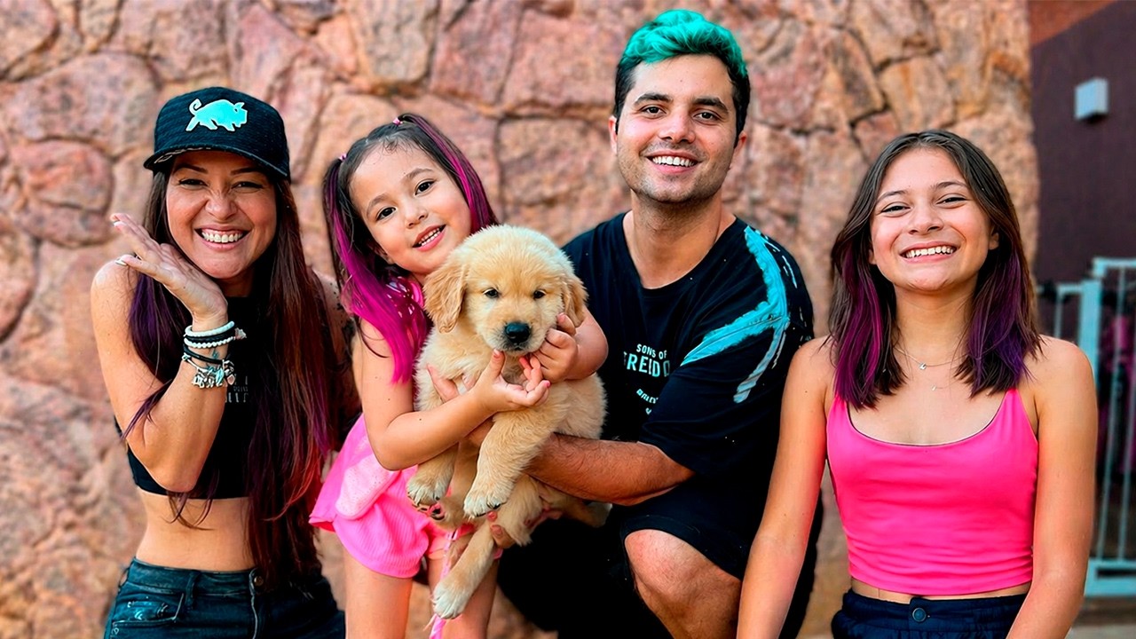 CONHECI O NOVO CACHORRO DOS MALOUCOS!!! | YU e FAMÍLIA