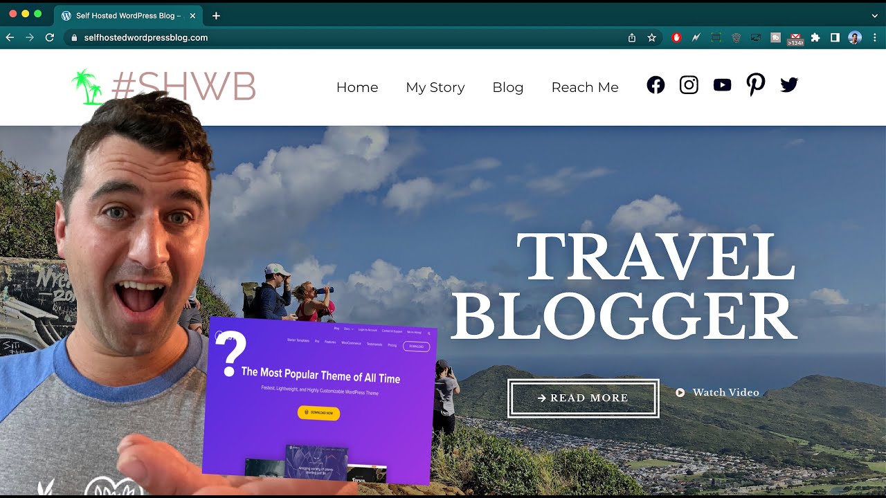 How To Start a Travel Blog with WordPress (2023)