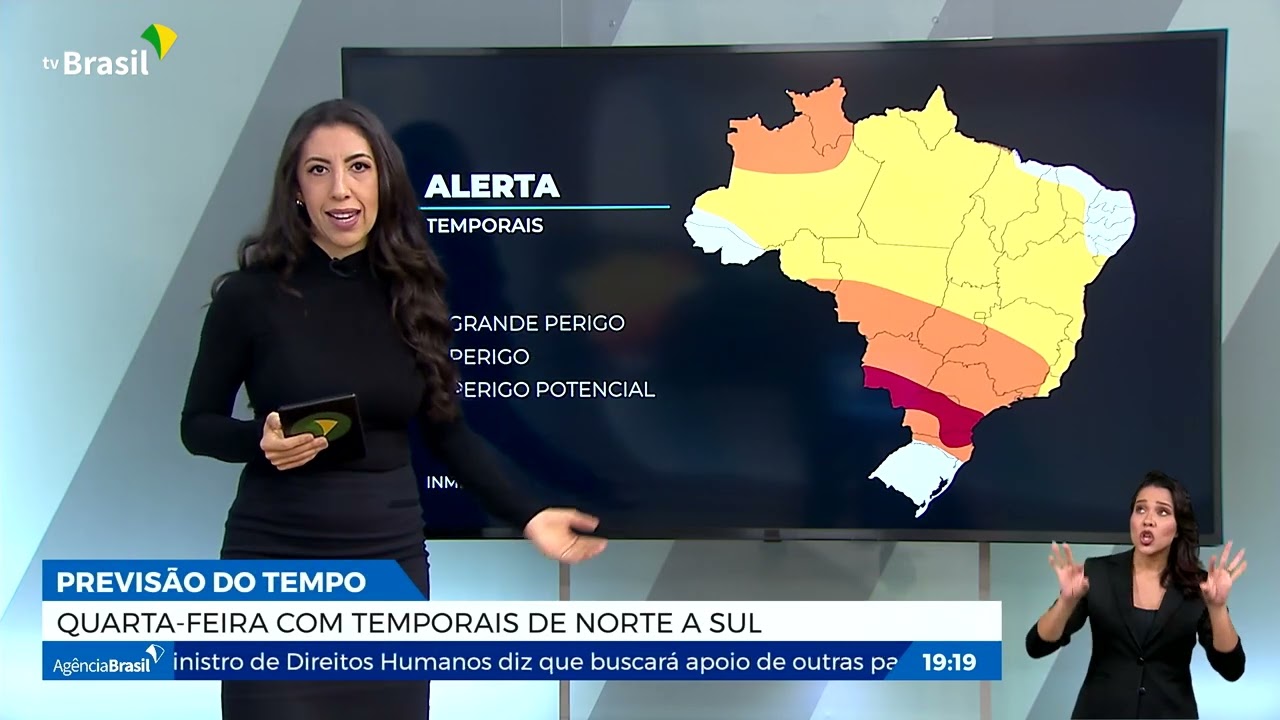 Quarta-feira com alerta vermelho para temporais, diz Inmet
