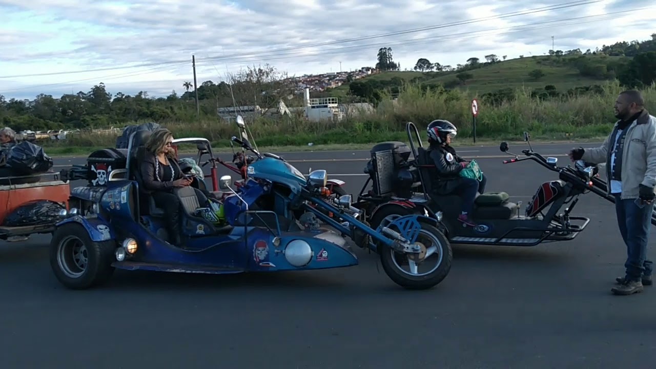 TRICICLO - Viagem de 1500 KM - Litoral Norte e Aparecida - Parte 1