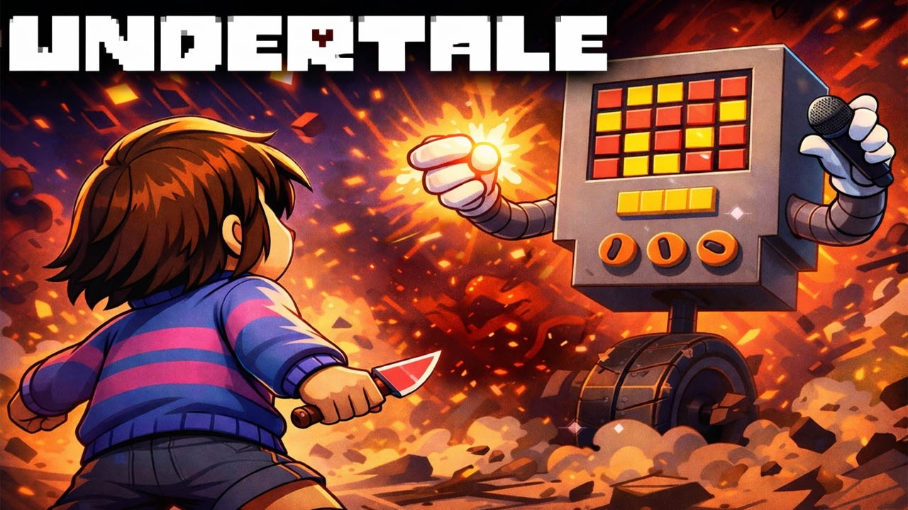 LA BATALLA CONTRA EL ROBOT🤖 - Undertale #2