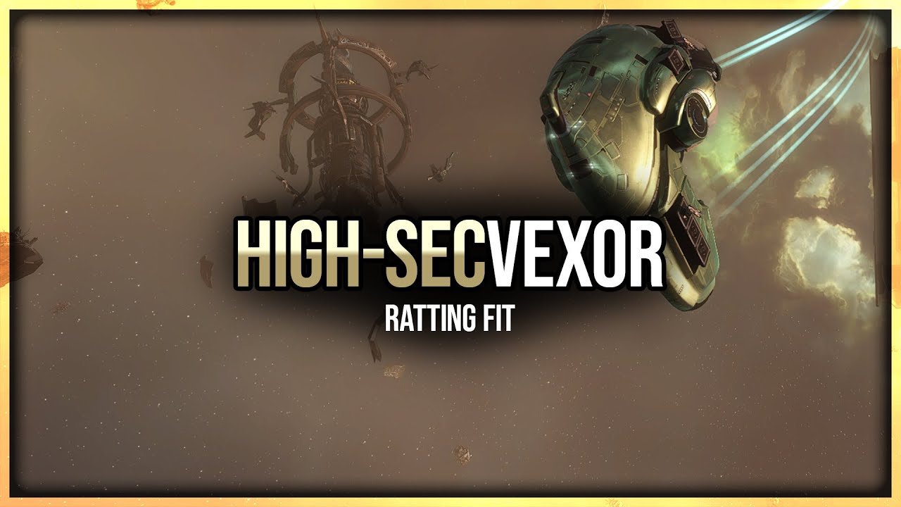 Eve Online - High-Sec Vexor Ratting Fit
