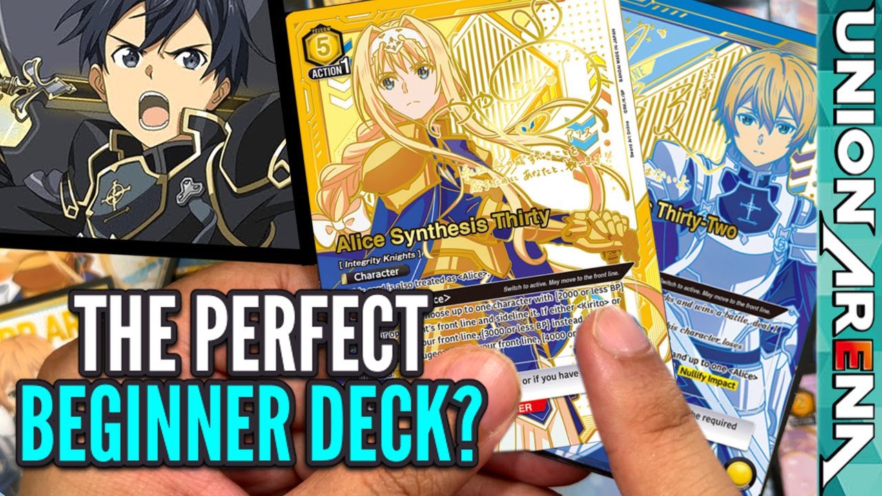 Sword Art Online Deck Profile - Yellow Alice & Eugeo (SAO-1) | Union Arena