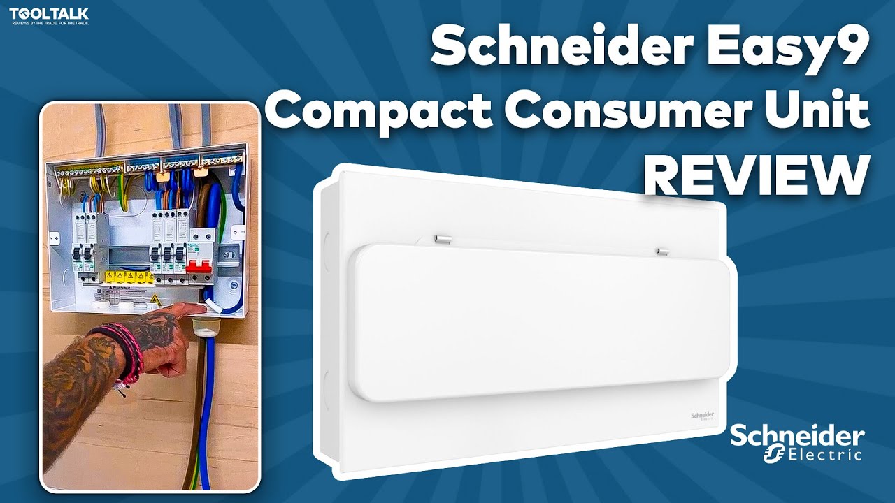 Schneider Electric Easy9 Compact Consumer Unit Review By Bowden Electrical