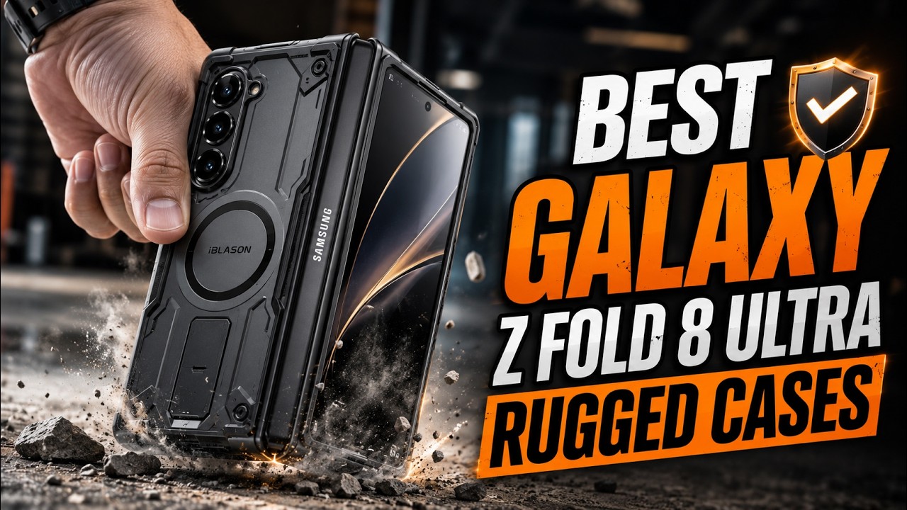Топ-7 лучших противоударных чехлов для Galaxy Z Fold 8 Ultra!