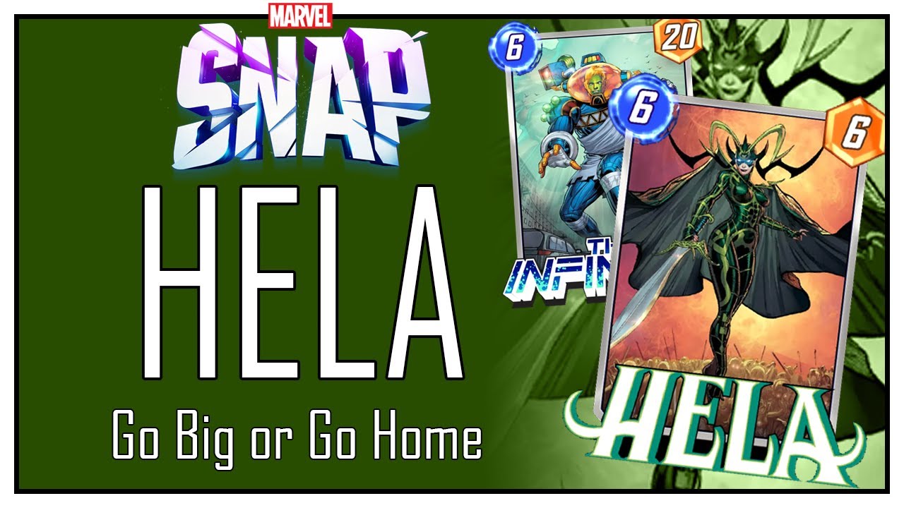 HELA and INFINAUT are DIGUSTING | Big Hela Discard [MARVEL SNAP]