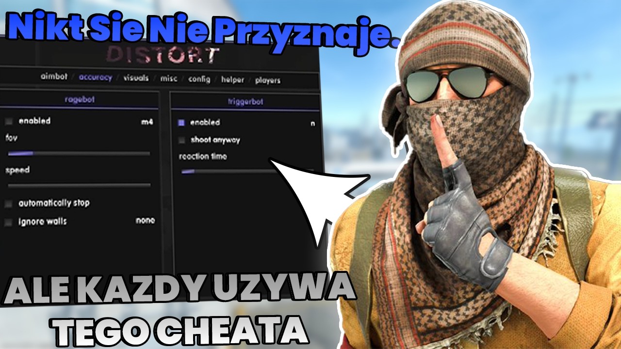 84% Graczy Używa TEGO Cheata W Counter Strike 2! - Distort CS2