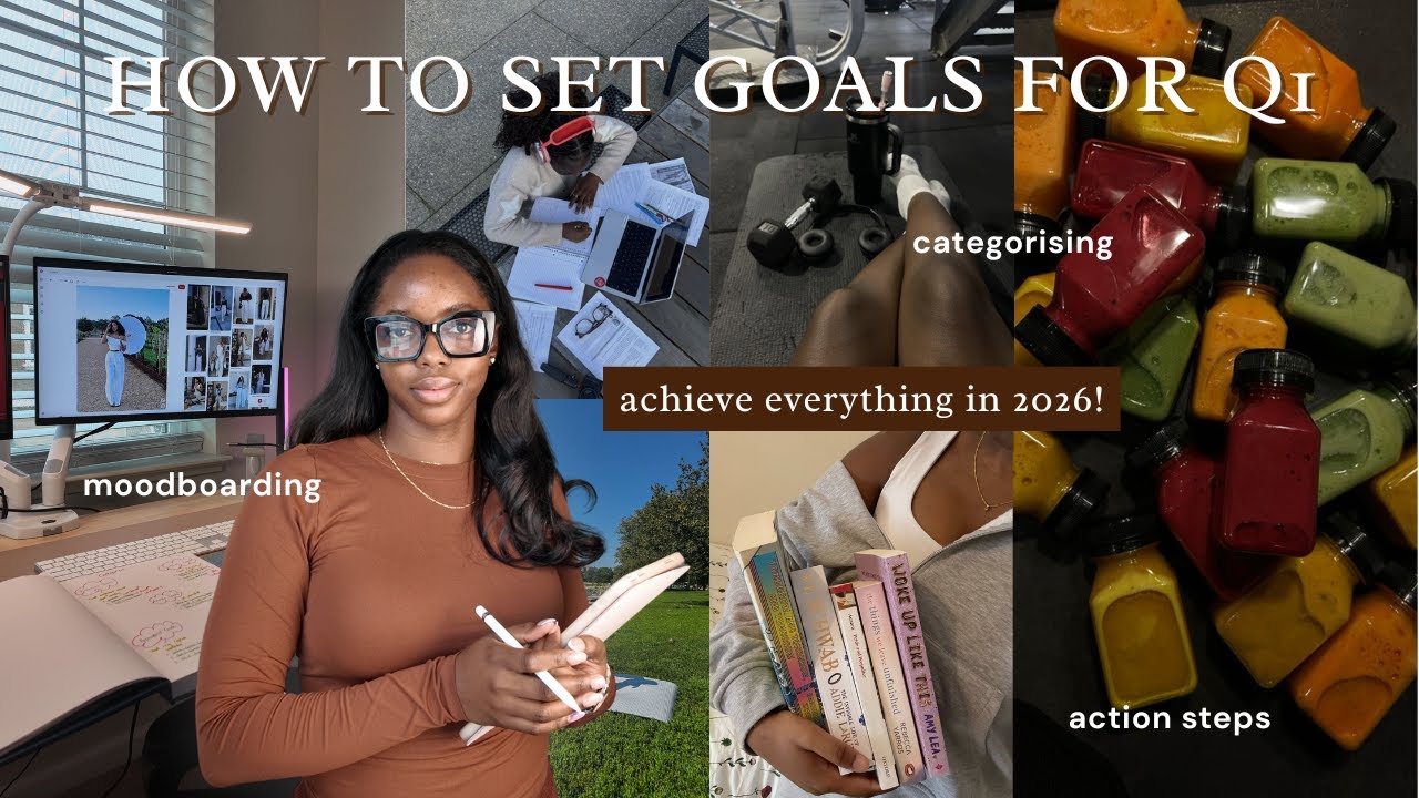 How to ACTUALLY achieve your Goals in 2026 | Quarterly Goals