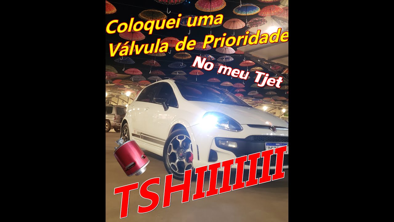 COMO INSTALAR VÁLVULA DE PRIORIDADE ALIVIO NO PUNTO TJET - Instalação em detalhes !!!