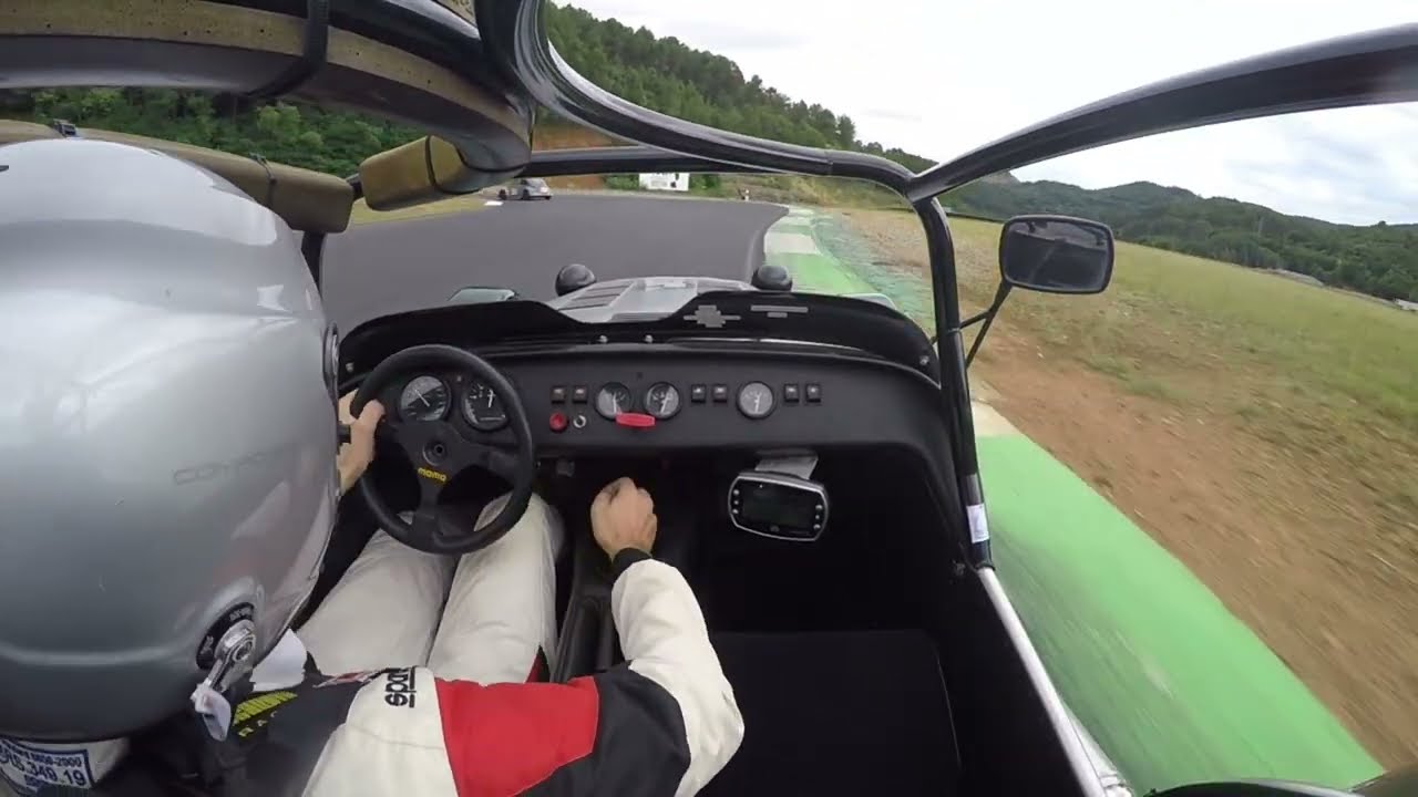 Découverte Circuit Alès Inversé - Caterham Seven 275 Roadsport (Pneus Nankang NS-2R)