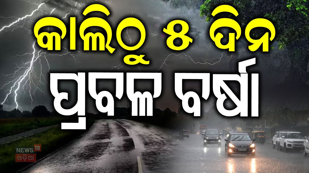 ଏହି ଜିଲ୍ଲାରେ ପ୍ରବଳ ବର୍ଷା! Odisha Rain Alert: Orange Warning Issued for 9 Districts | Weather News