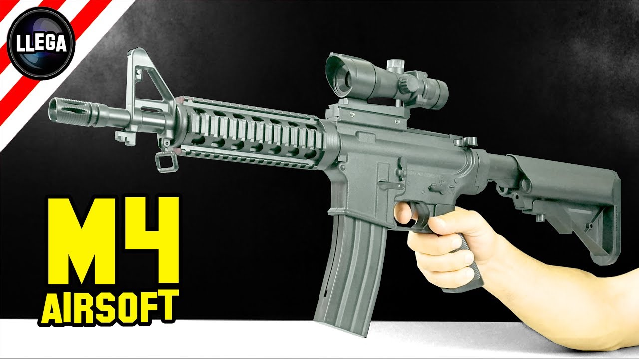 32&euro; Me Ha Costado Este M4 De Airsoft de Iniciaci&oacute;n - Cosas Compradas En Internet