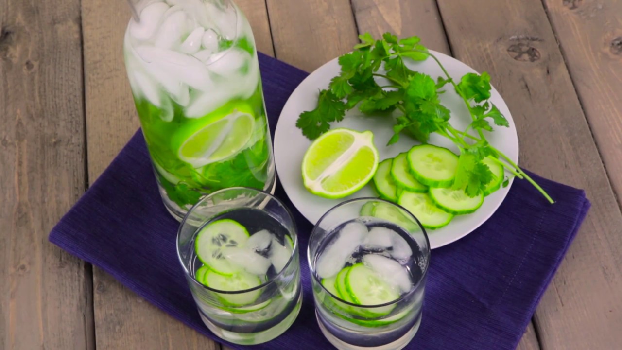 Twelve infused water recipes