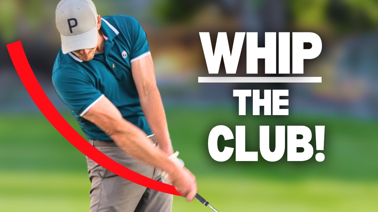 How to WHIP the Golf Club THROUGH THE BALL