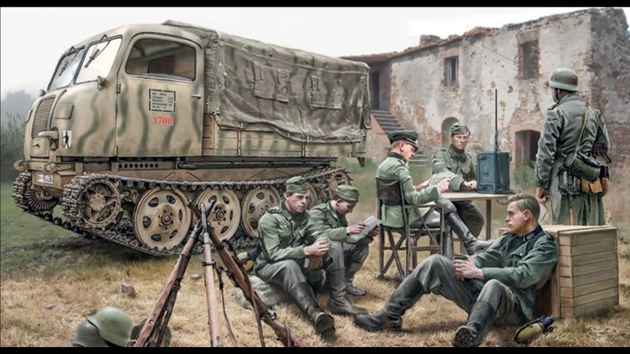 Немецкий тягач RSO