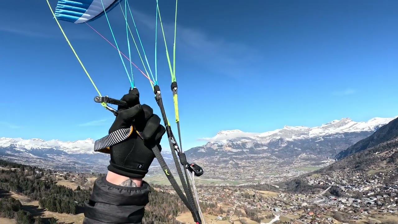Parapente ligne Bettex Saint-Gervais-les-Bains