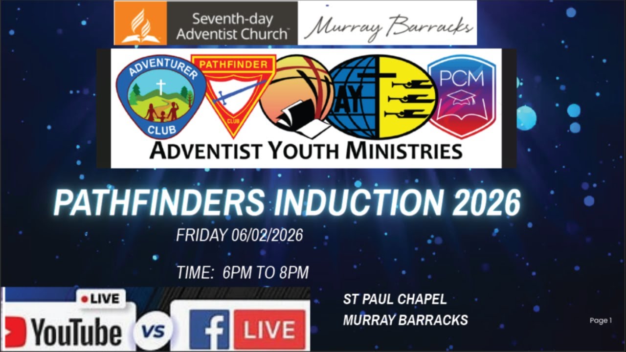 MURRAY BARRACKS SDA CHURCH AYM INDUCTION 2026