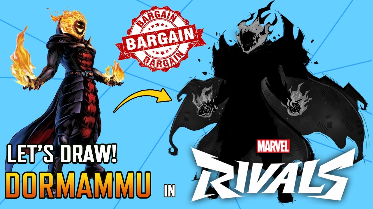 Давайте нарисуем Дормамму в Marvel Rivals!