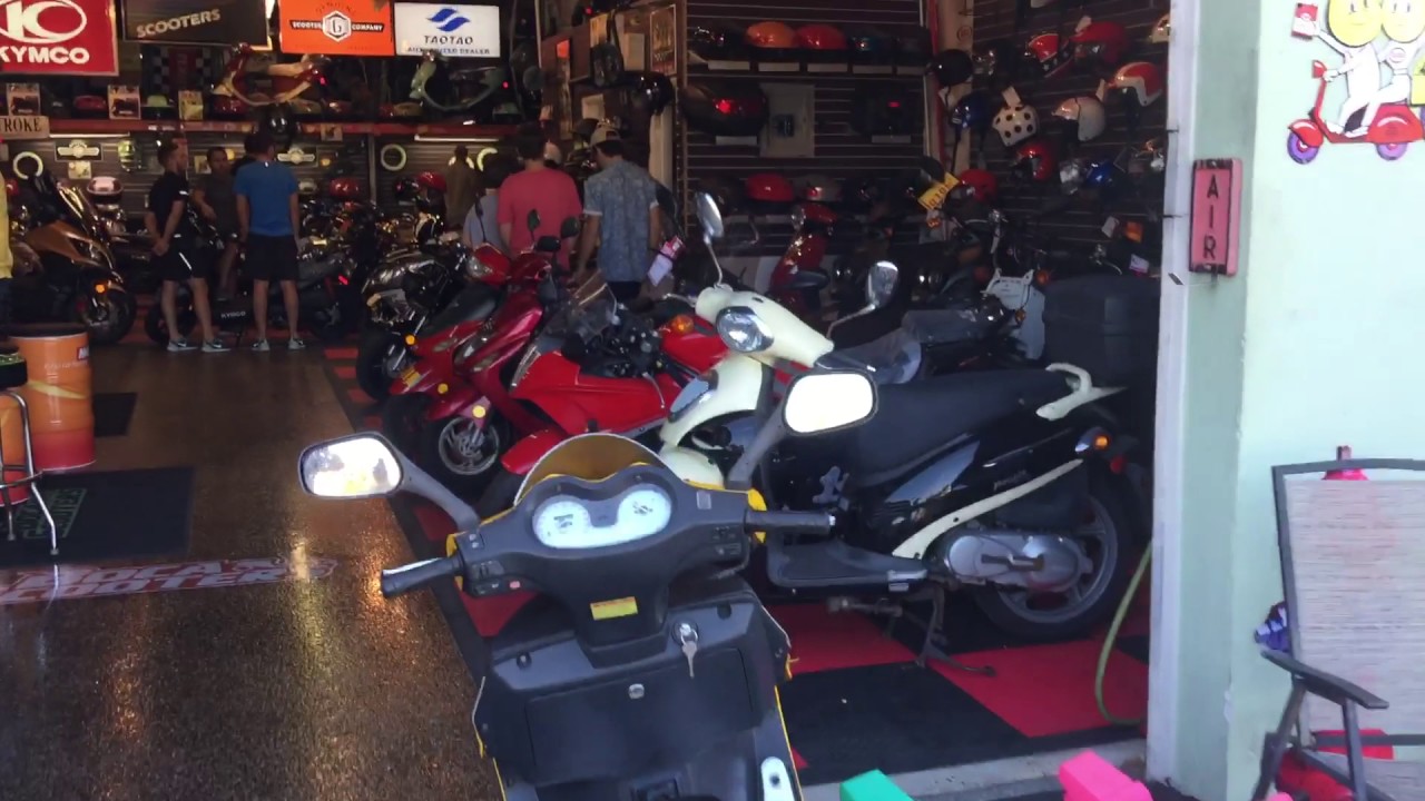 BOCA SCOOTERS : A Walk Thru The Scooter Shop