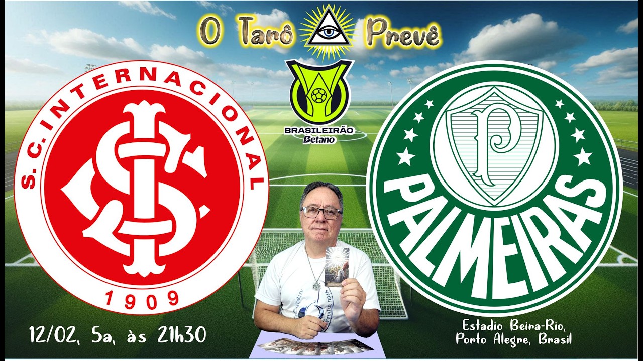 O Tar&ocirc; Prev&ecirc;   BRASILEIR&Atilde;O   Jogo entre Internacional e Palmeiras