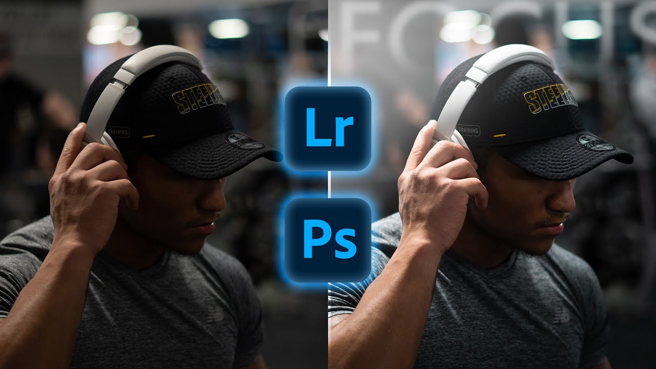 EDIT GYM PHOTOS LIKE A PRO - Lightroom & Photoshop Editing