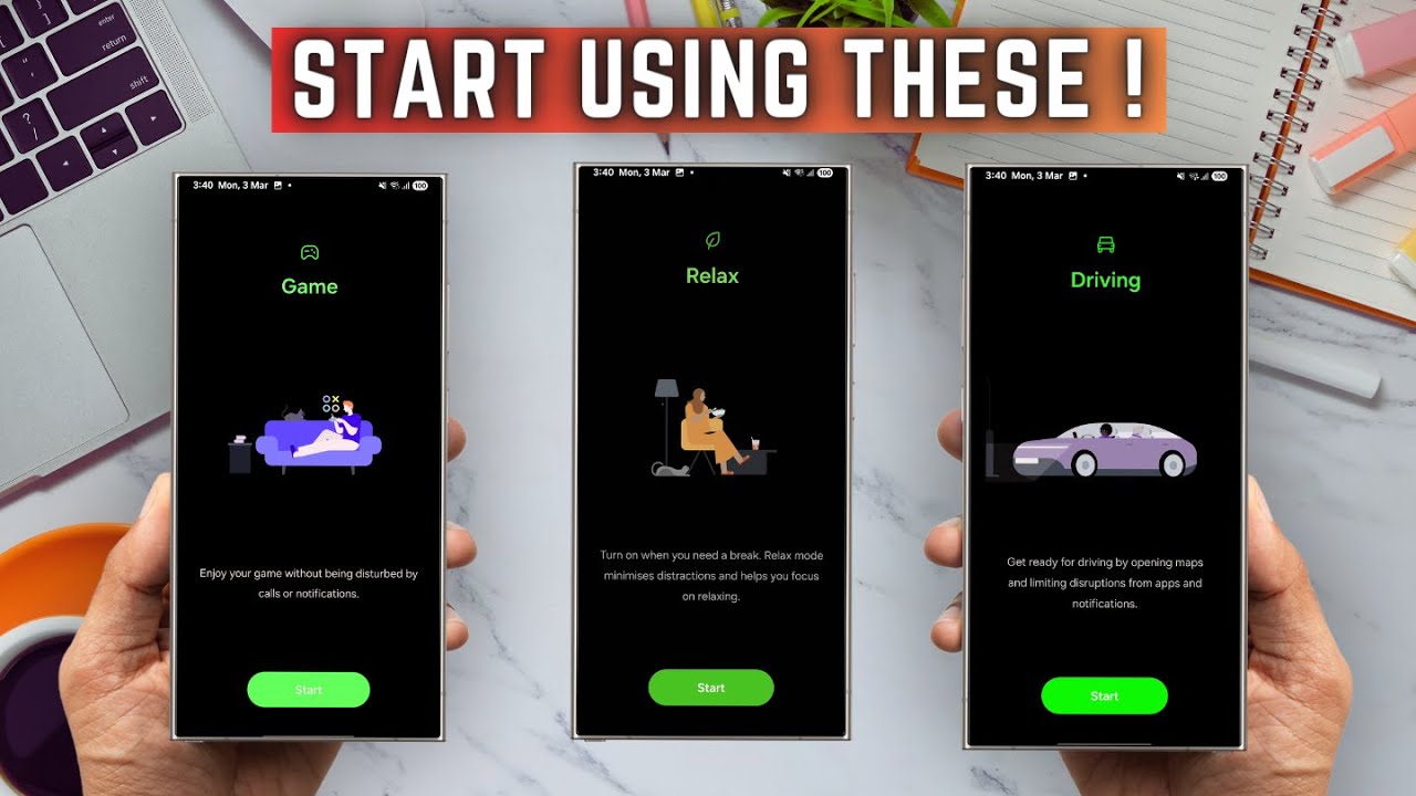 Start Using Preset Modes & Routines FEATURES on Samsung Galaxy Phones !