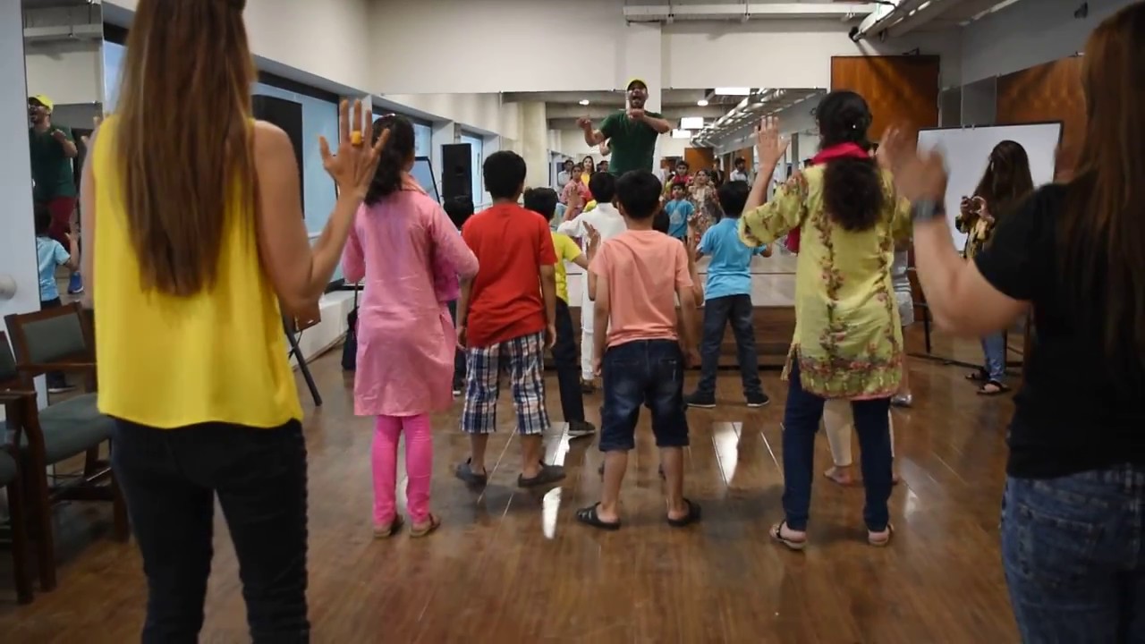 Mommy & Me Zumba Kids with Nasrullah at LUMS