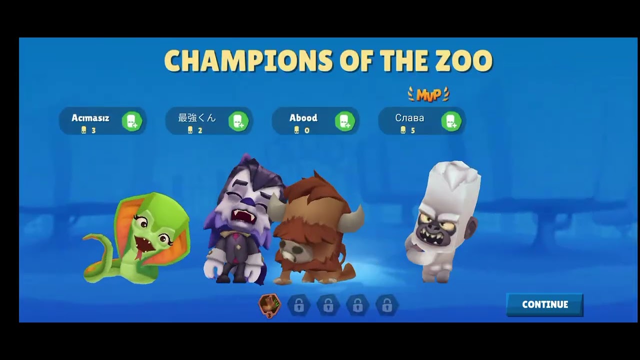 Playing zooba with best friends #zooba 
