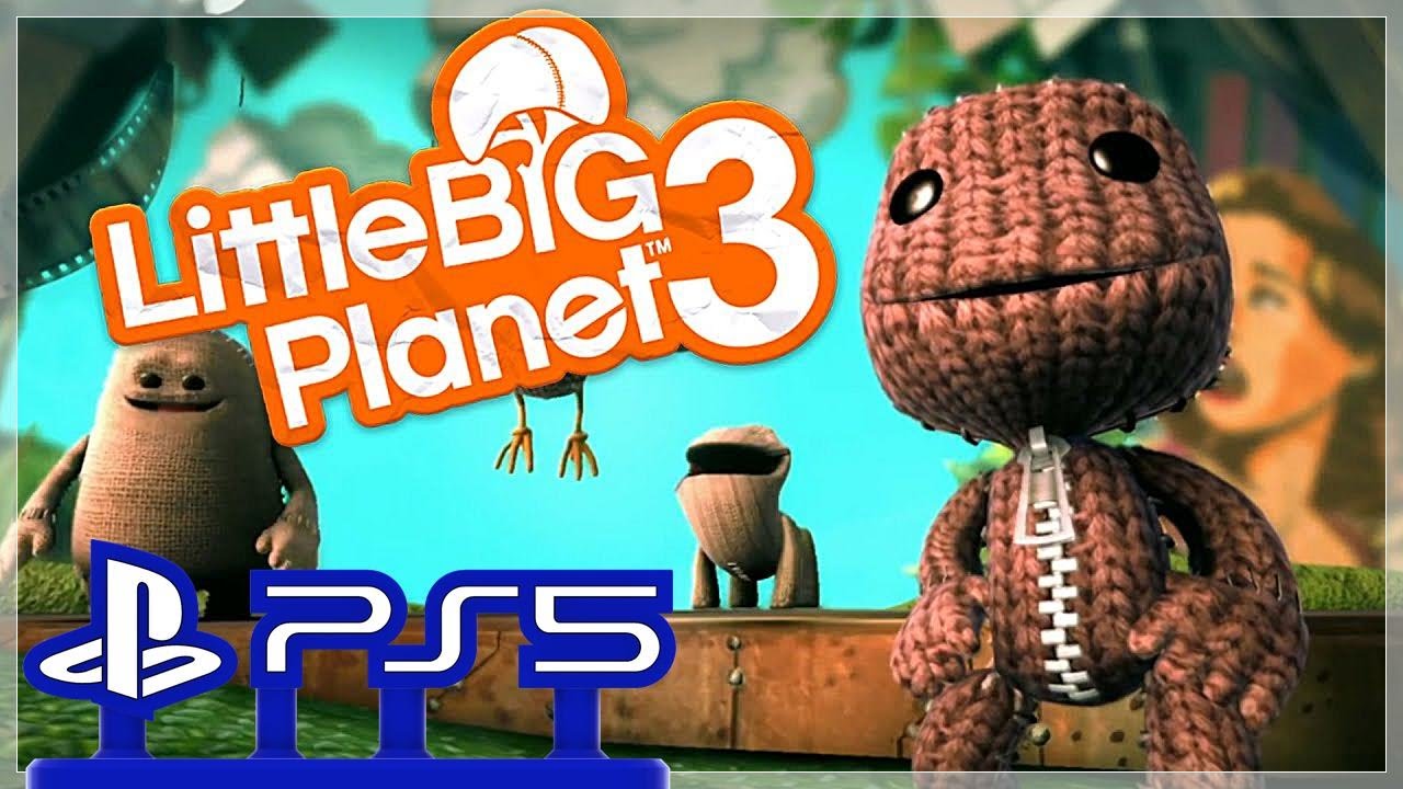 LittleBigPlanet 3 - Início de Gameplay e História - CONFERINDO O GAME no PS5 | DUBLADO EM PT BR