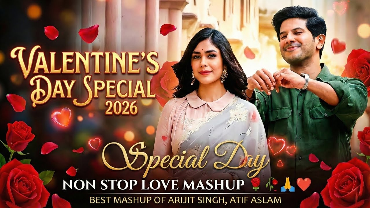 Non Stop Mashups valentine day special 2026 🌹🥀🙏❤️  Best Mashup of Arijit Singh ,Atif Aslam