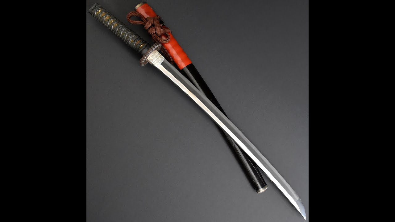 03574 ANTIQUE NIHONTO JAPANESE SAMURAI KATANA SWORD WAKIZASHI SHINKAI 真改 signed w/KOSHIRAE