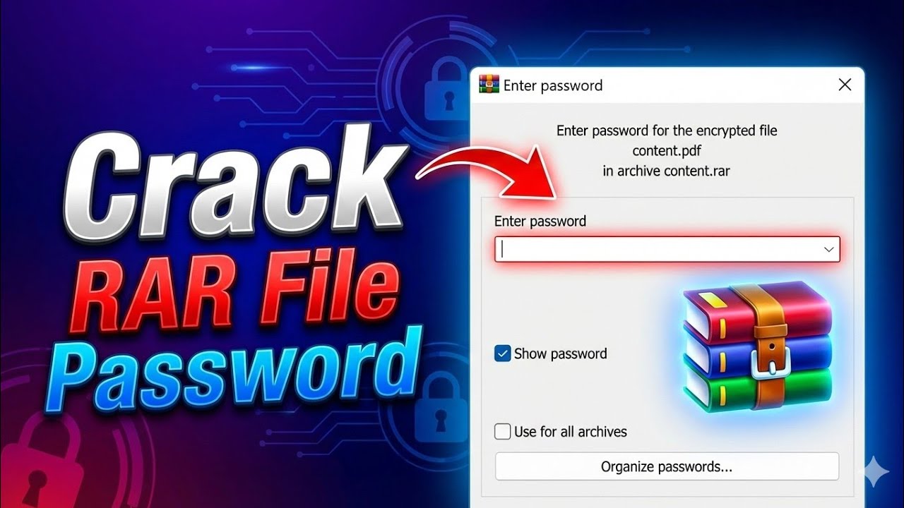 How to Unlock a RAR File Password (Educational Purposes Only)