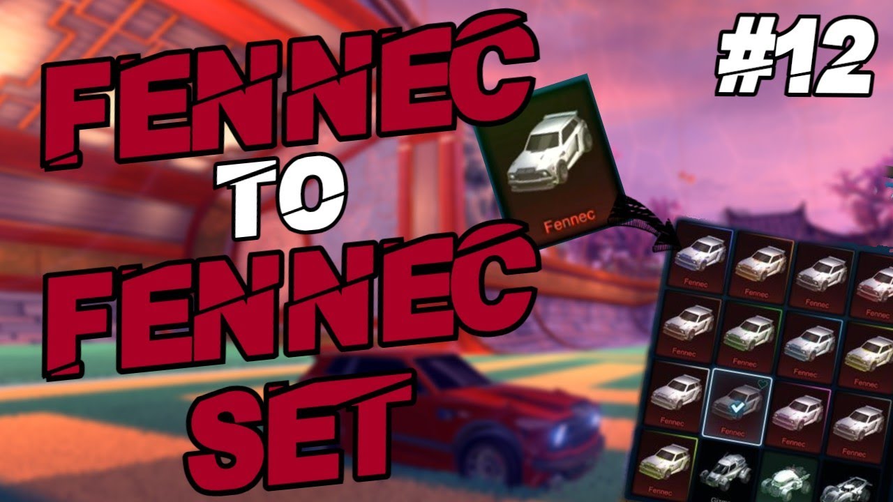 *TRADING FROM FENNEC TO FENNEC SET* | Part 12 (Rocket League Trading)