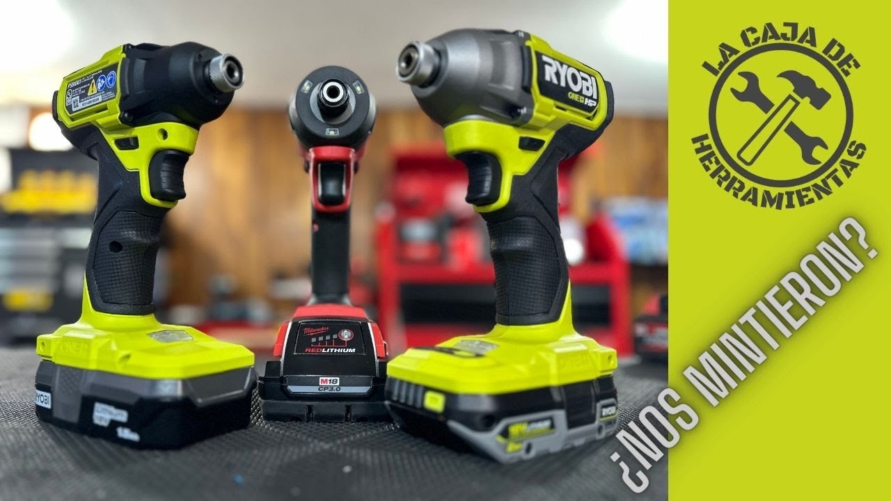 Atornillador de Impacto RYOBI &iquest;nos mintieron en sus datos?
