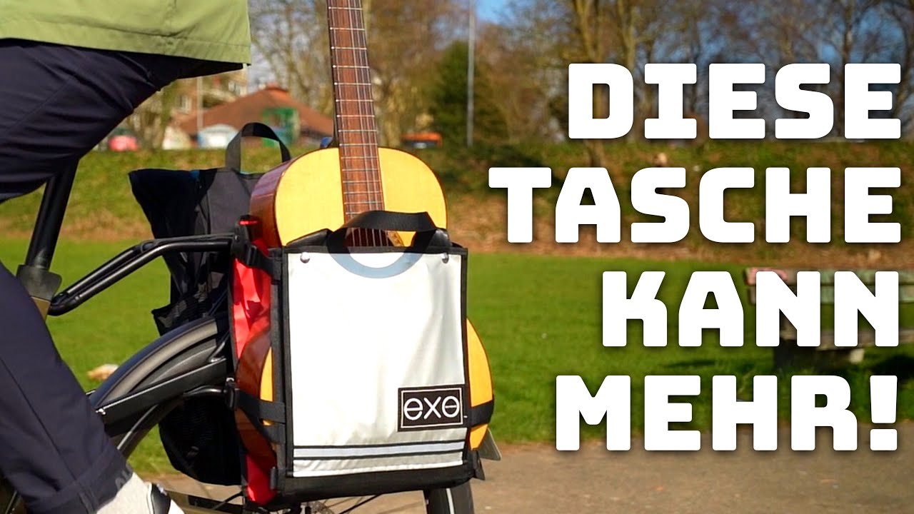 Diese Fahrradtasche transportiert (fast) alles! Red Rebane EXO MAX