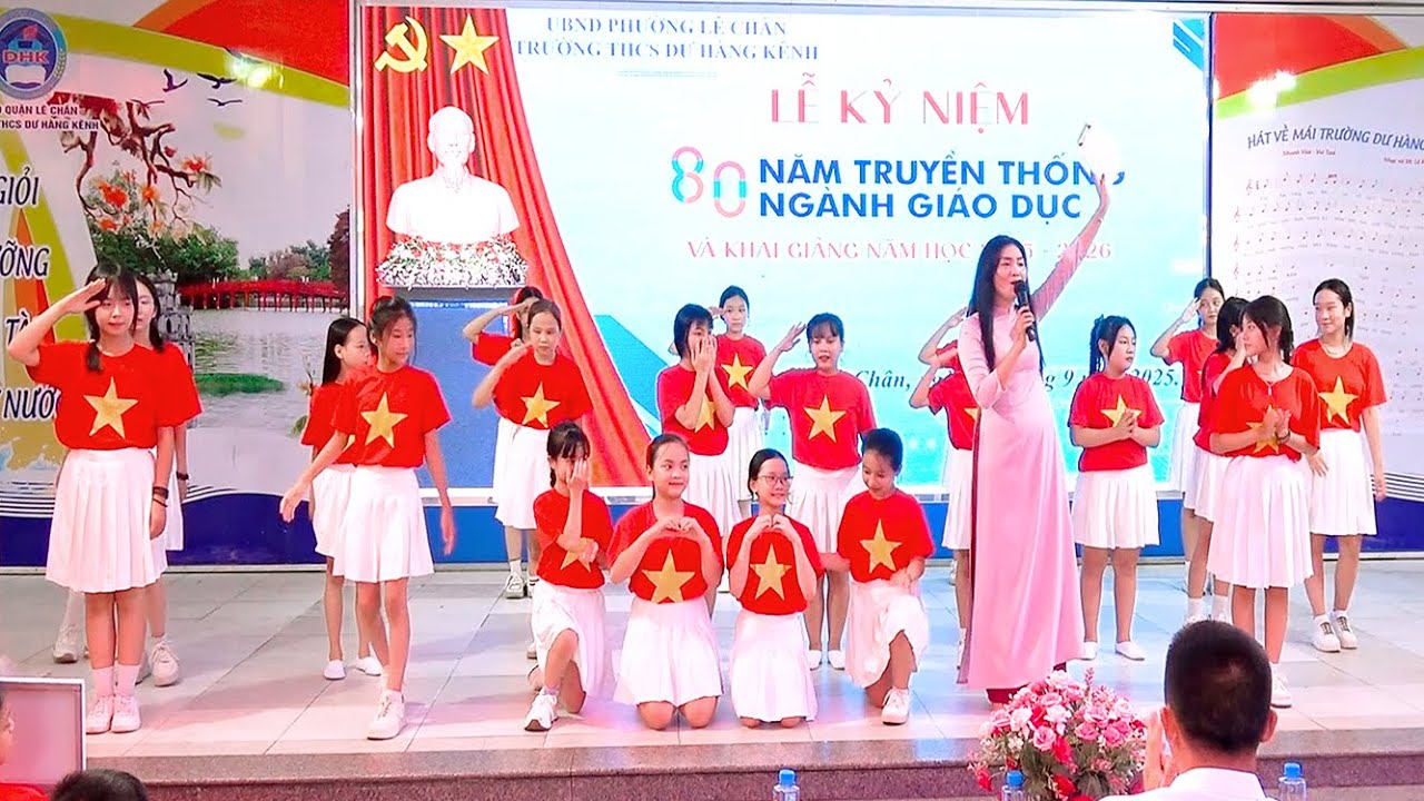 LỄ KHAI GIẢNG NĂM HỌC 2025 TRƯỜNG THCS DƯ HÀNG KÊNH - HP