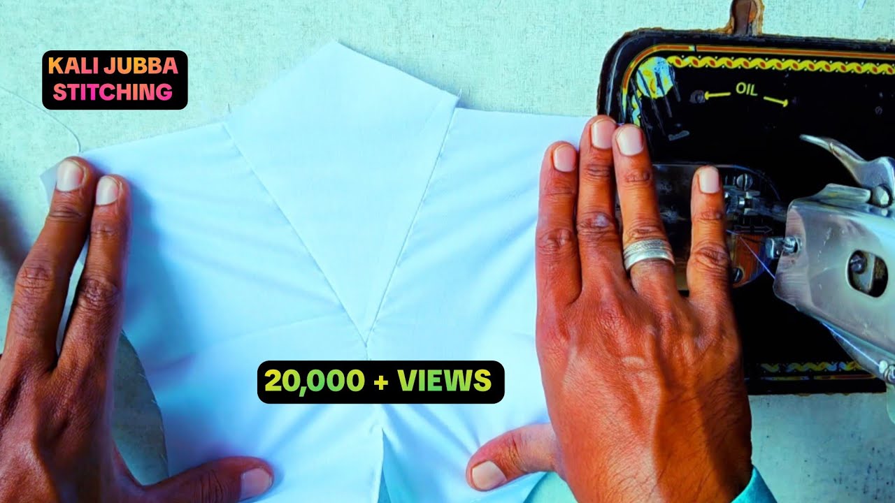 Kali jubba stitching l Kali wala kurta silane ka tarika l perfect stitching l how to sew Kali jubba